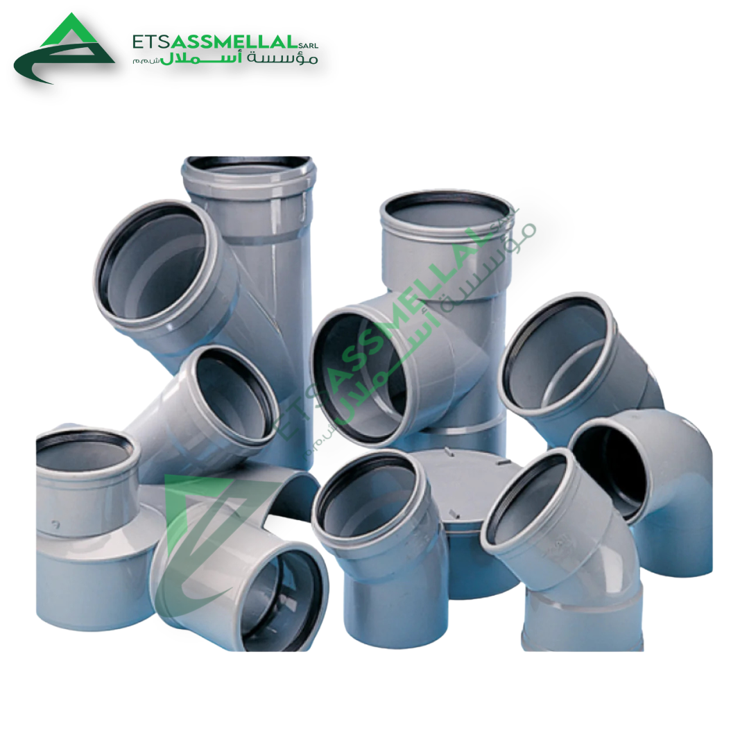 Accessoires PVC ETS Assmellal مواد البناء
