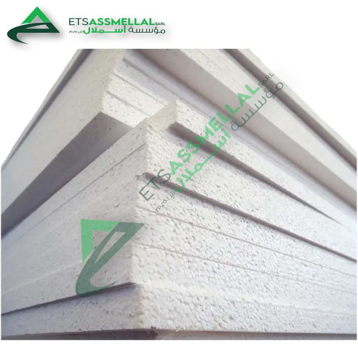 P1466 Polystyrène d’isolation ETS ASSMELLAL مواد البناء