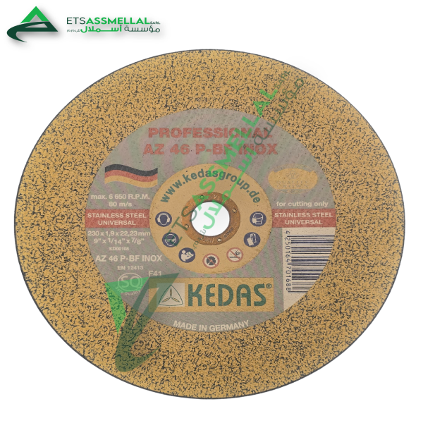 disque abrasif Kedas Professional Disque Abrasif Kedas Professional