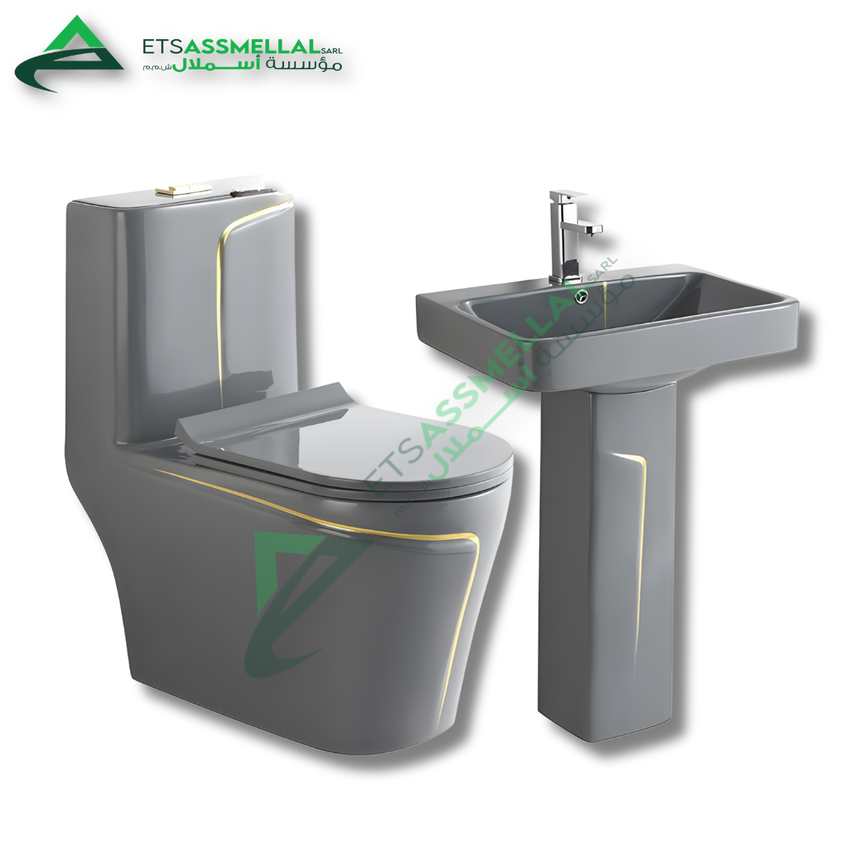 Ensemble de Sanitaires de Salle de Bain