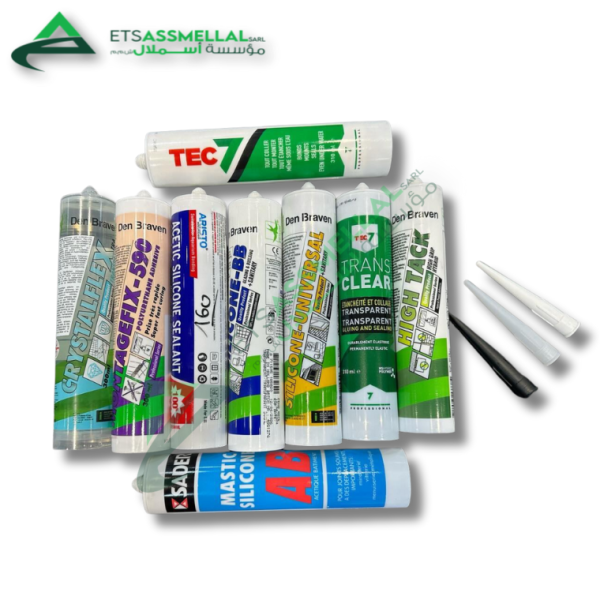 Mastics et Colles Professionnels ETS Assmellal مواد البناء