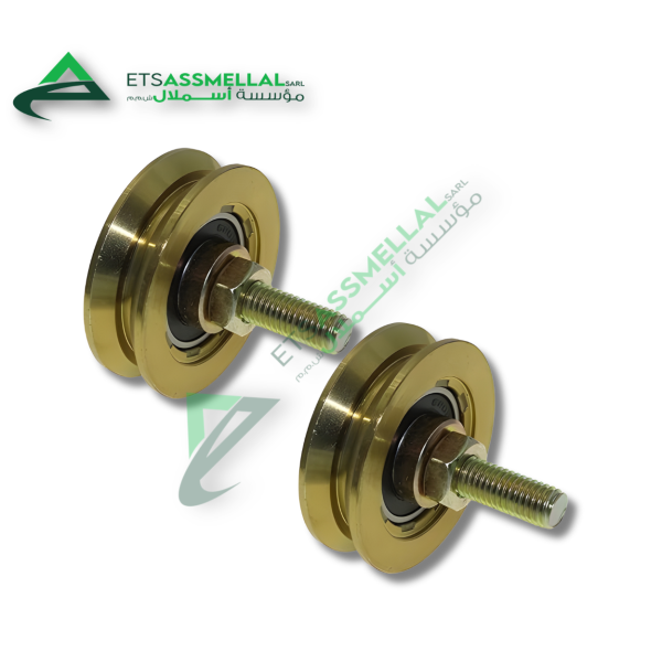 roulettes pour porte coulissante