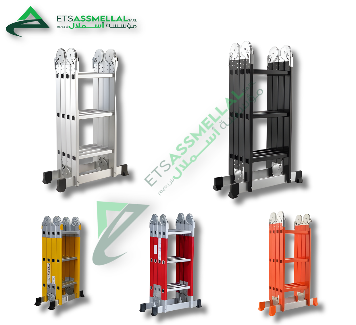 Échelle Pliante Articulée Aluminium