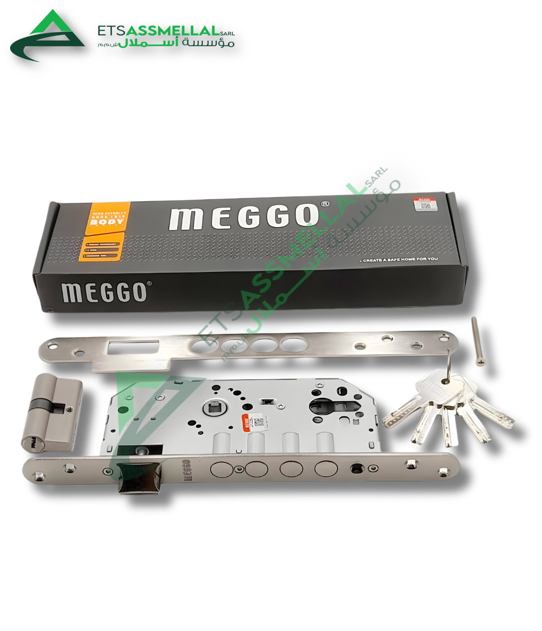 Serrure à Encastrer MEGGO