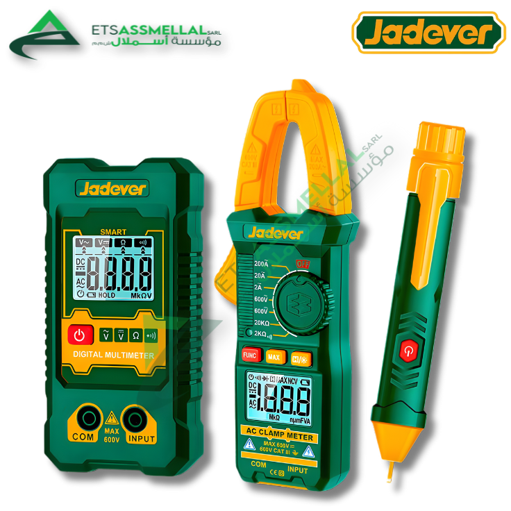 Kit Mesure Électrique JADEVER 3 en 1