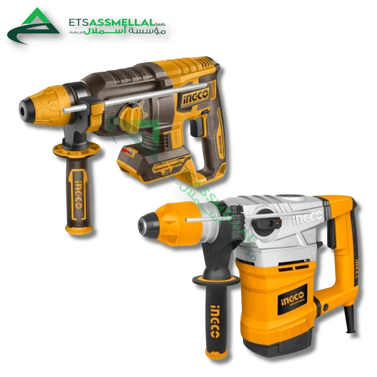 Perforateur SDS INGCO P20S Brushless - 2 en 1