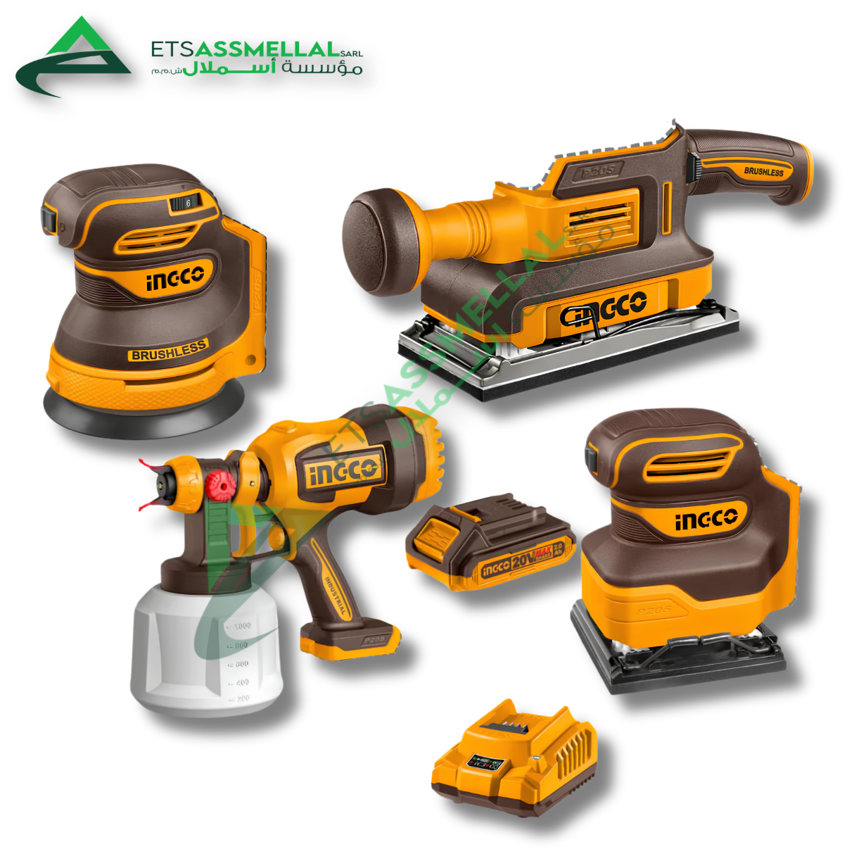 Kit Combiné 4 Outils Sans Fil