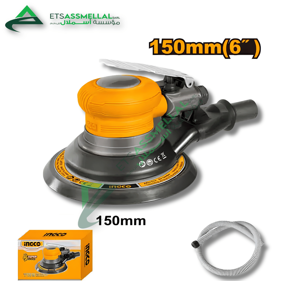 Ponceuse Orbitale Pneumatique Excentrique