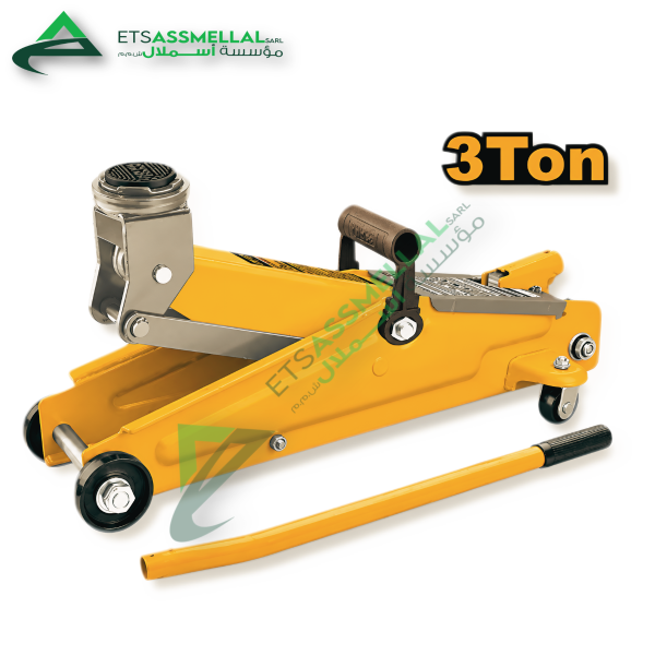 Cric Rouleur Hydraulique 3 Tonnes