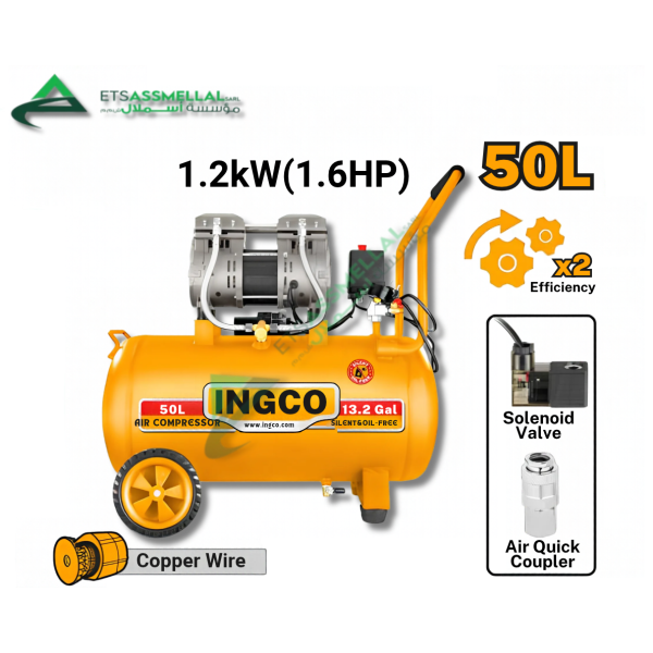 Compresseur d'Air INGCO 50L
