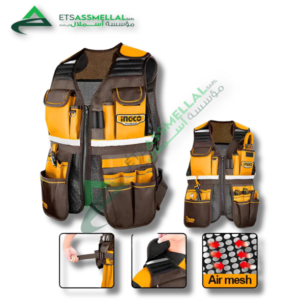 Gilet Porte-Outils INGCO